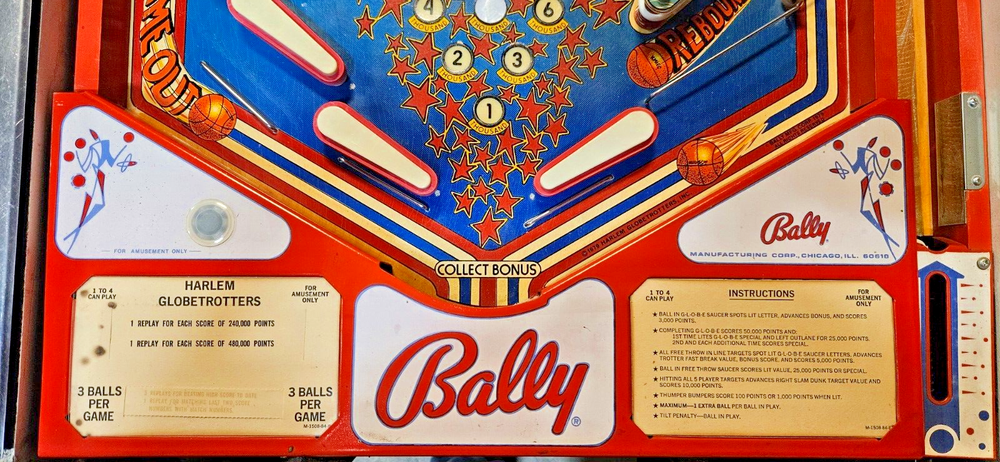 Harlem Globetrotters - 1979 - Bally - 2289