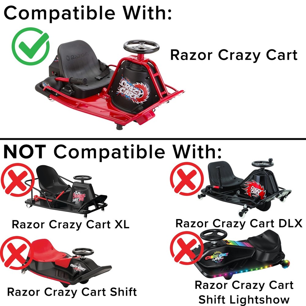 6-Wire Control Module for the Razor Crazy Cart, Dune Buggy, and Ground Force