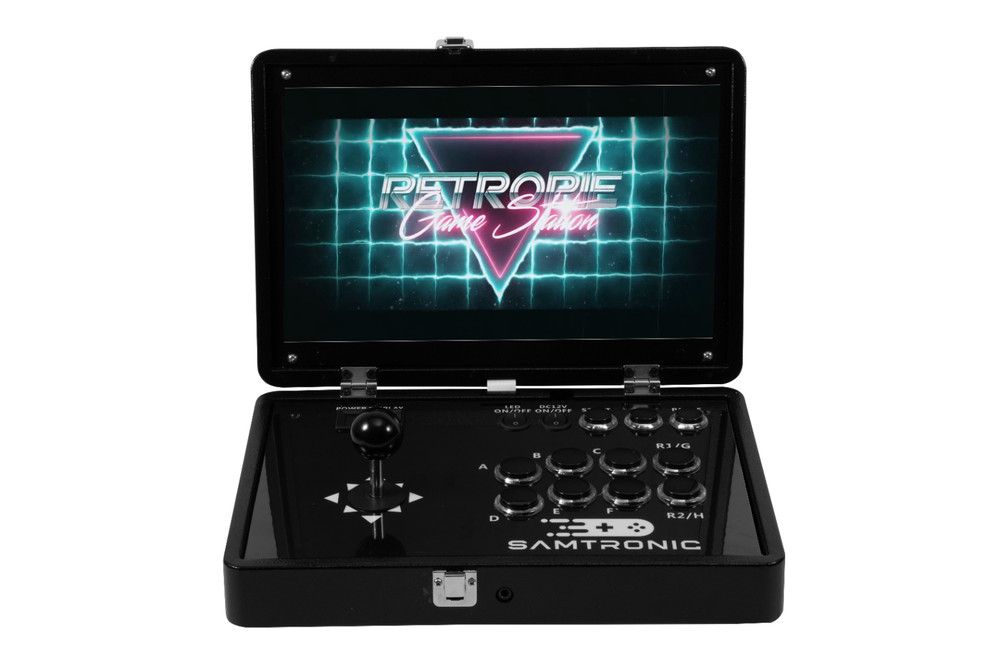 samtronic Folding 14" Game Console (Black)