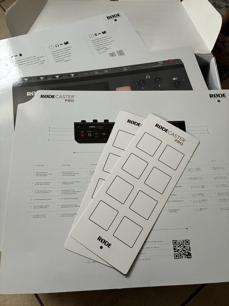 Rodecaster Pro All in one production Solution