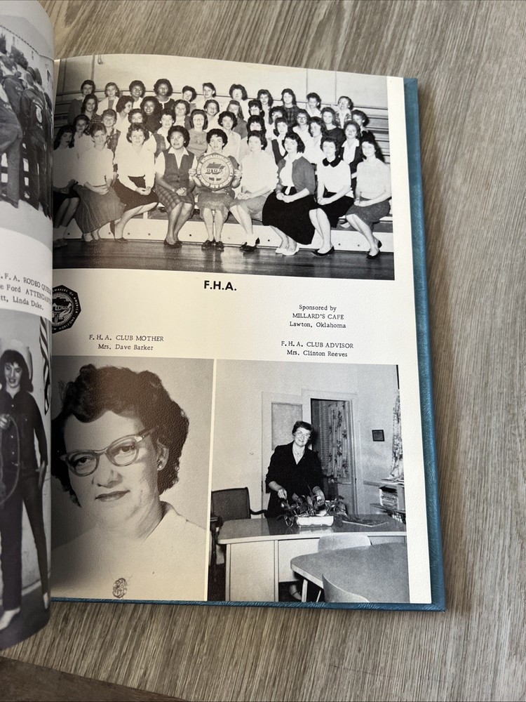 1961 Cache High School Yearbook 1-12 Cache Oklahoma