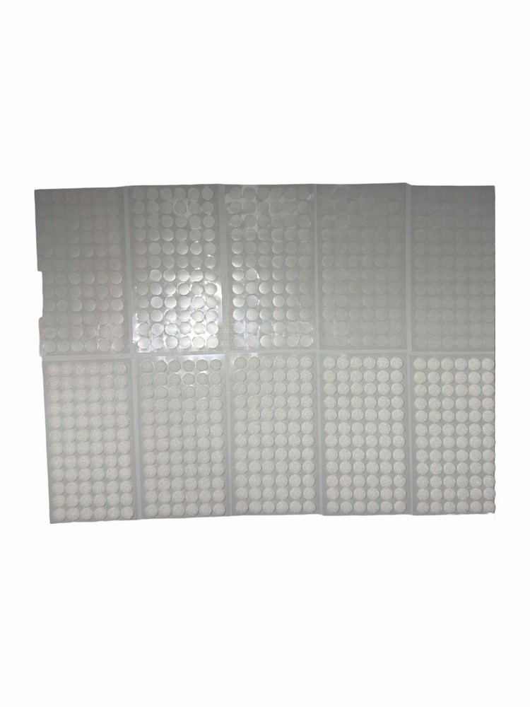 350 Sets- 1.5cm (9/16") Hook & Loop Dots Self Adhesive Round Hook/Loop Fasteners