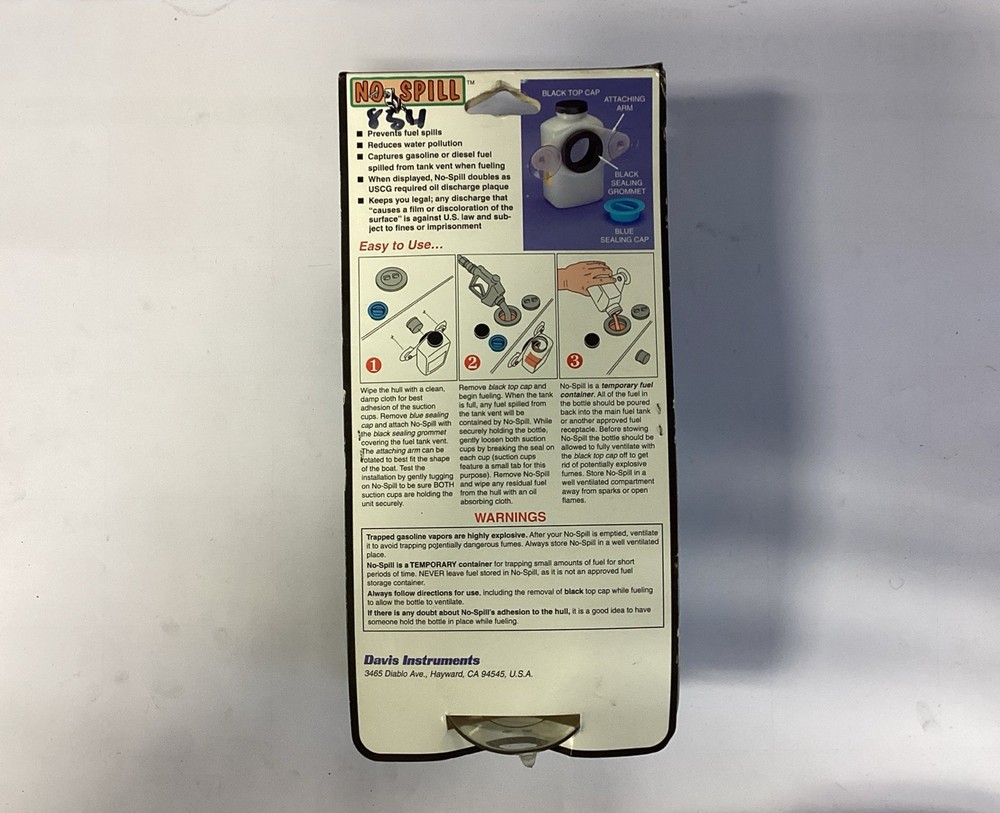 DAVIS NO SPILL KIT( MARINIE)