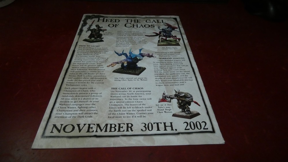 Warhammer Path to Glory