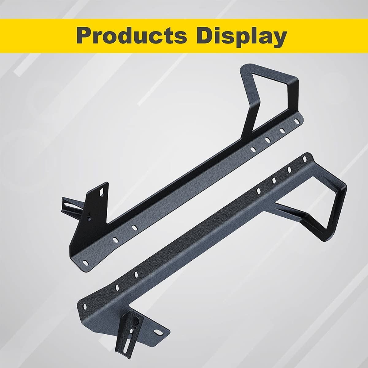 For JEEP Wrangler JK 07-18 Front Upper Roof 52" LED Light Bar Combo+4" Pods Kit