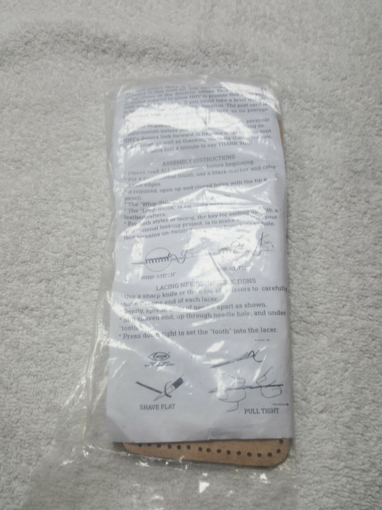 Basic Billfold Therapeutic Craft Kit