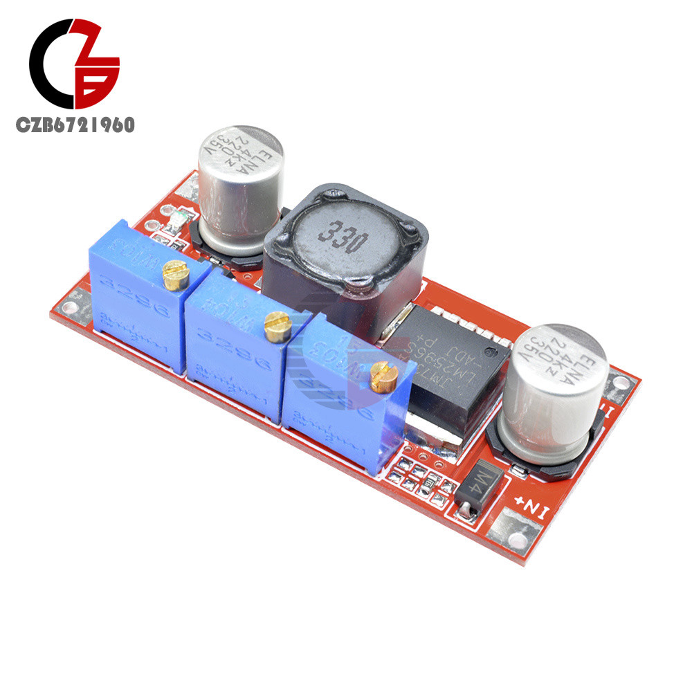 New LM2596 LED Driver DC-DC Step-down Adjustable CC/CV Power Supply Module