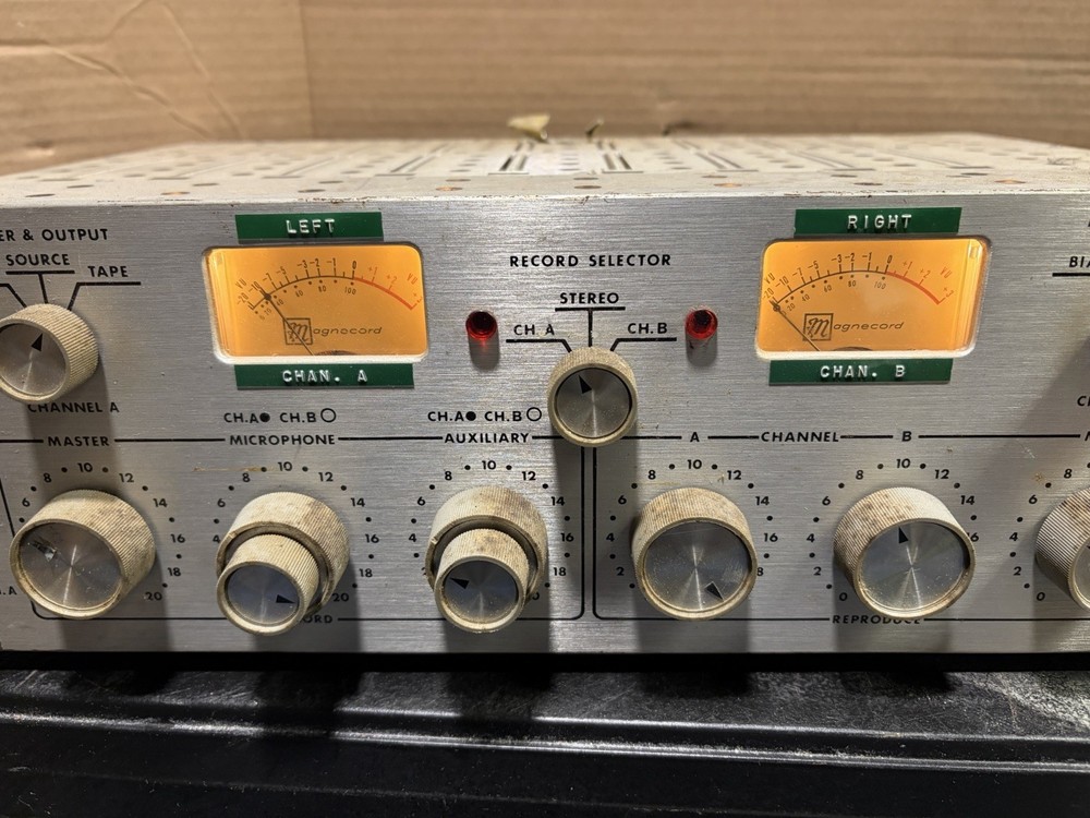 [RARE]  Magnecord 1024A preamplifier and equalizer