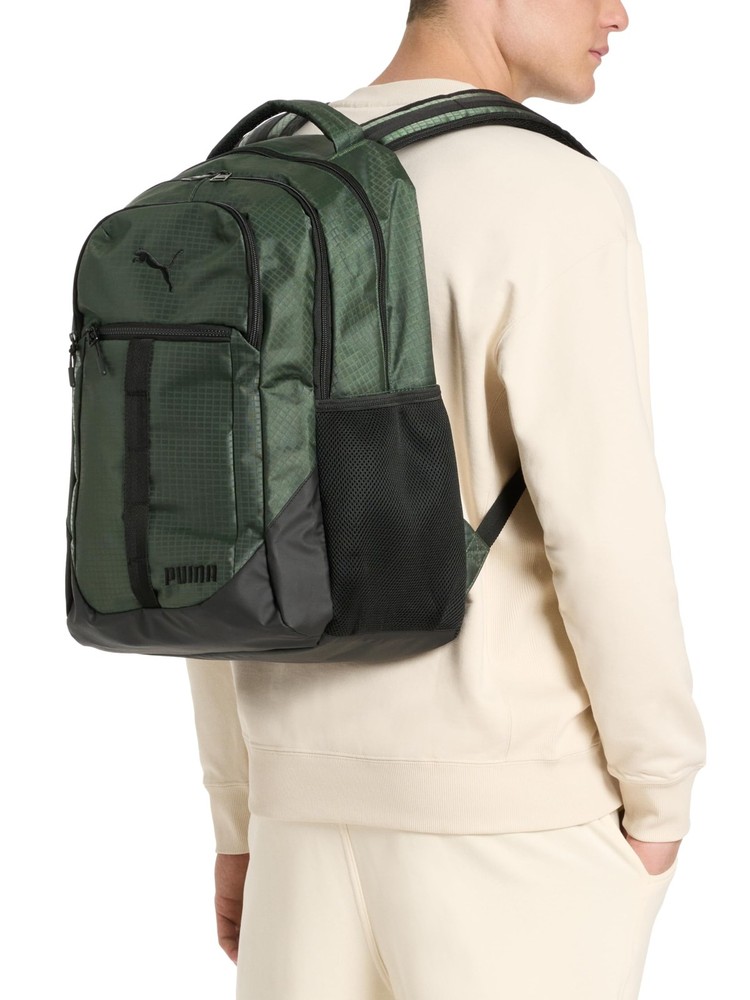 PUMA Strategy Backpack, Black, OS Large, Black/White