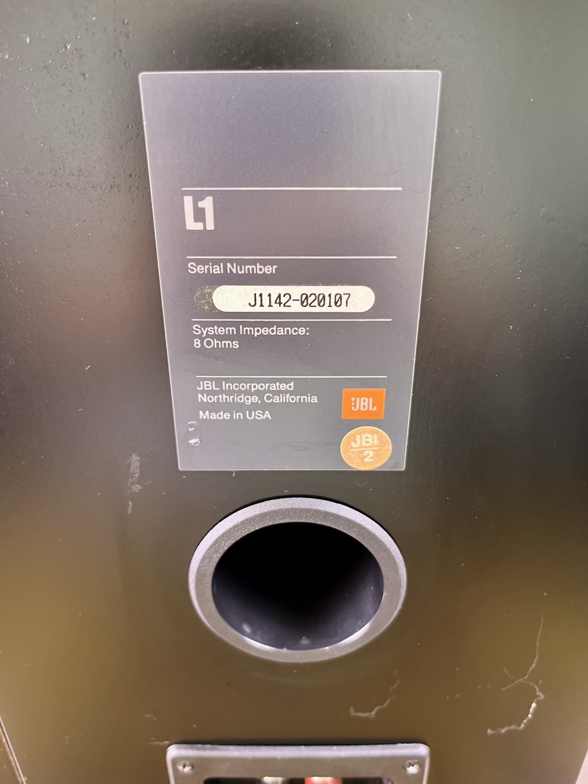 Vintage JBL L1 Monitor Speakers (Pair) Tested Working Sound Great **Read**