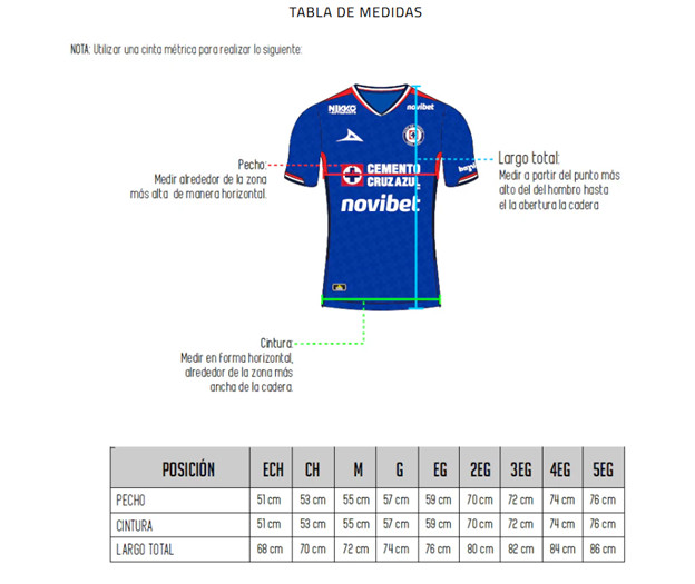 NEW CRUZ AZUL HOME SHIRT PERSONALIZE 2025-2026 LIGA MX PIRMA MEN FOOTBALL