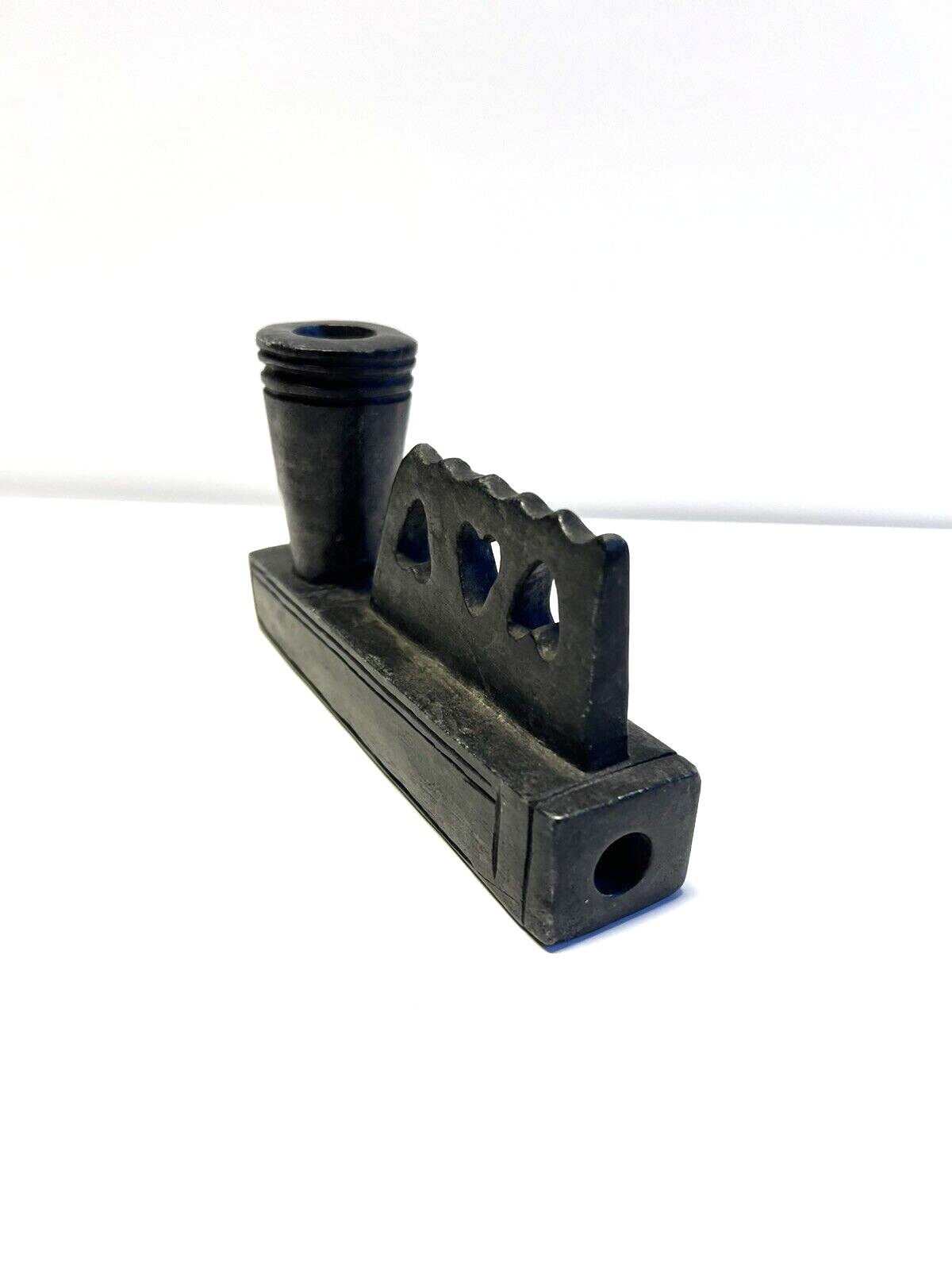 Antique Original Native American Indian Train Smoking Pipe; Late 1800's