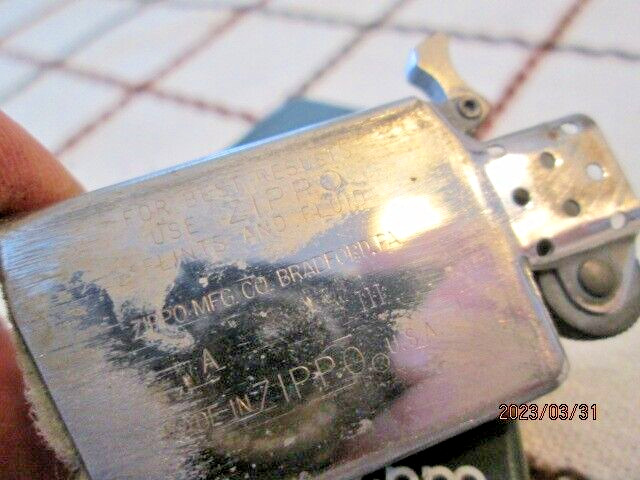 Zippo Lighter Green Matte A III