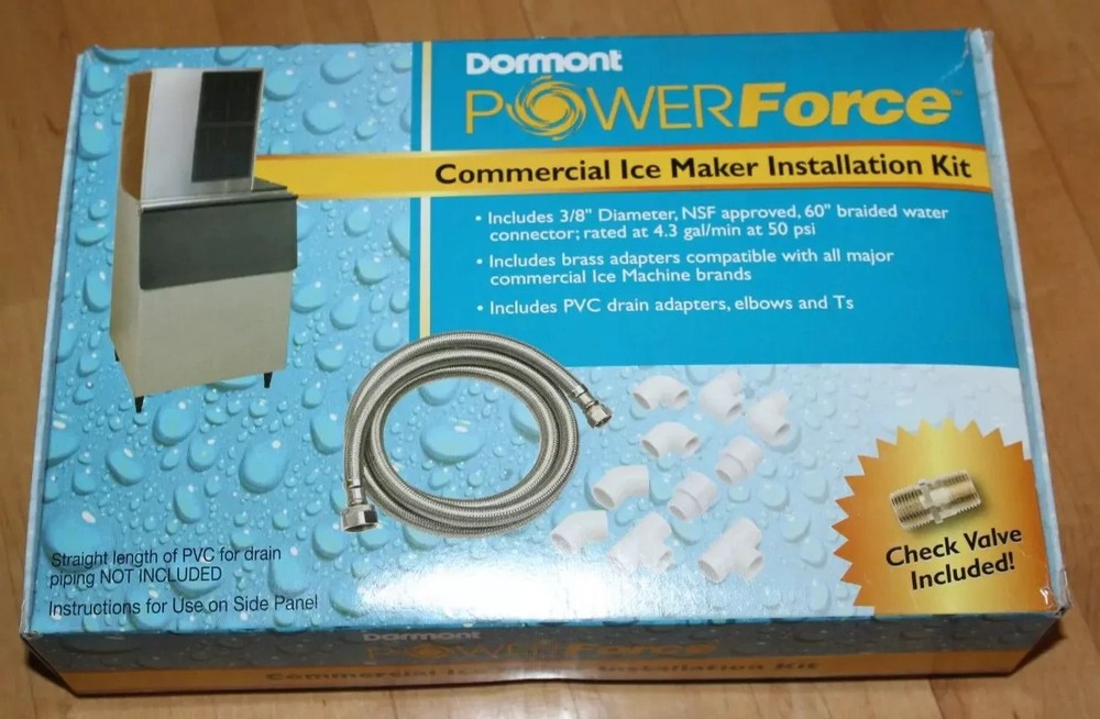 Dormont Power Force Commercial Ice Maker Installation Kit IMIKFS-01D