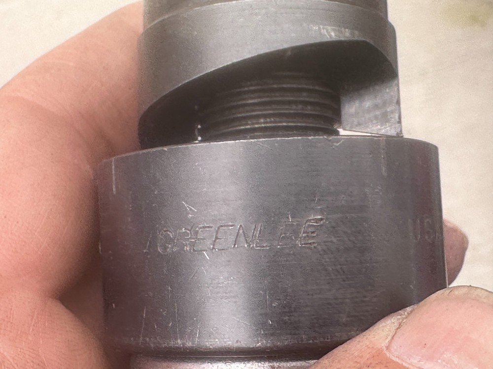 Greenlee 126AV 1" Conduit Knockout Punch Set