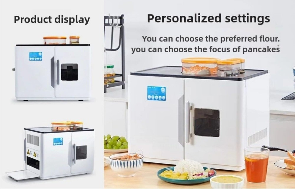 Automatic Electric Magic Roti Maker Tortilla Indian Bread Robotic Machine New