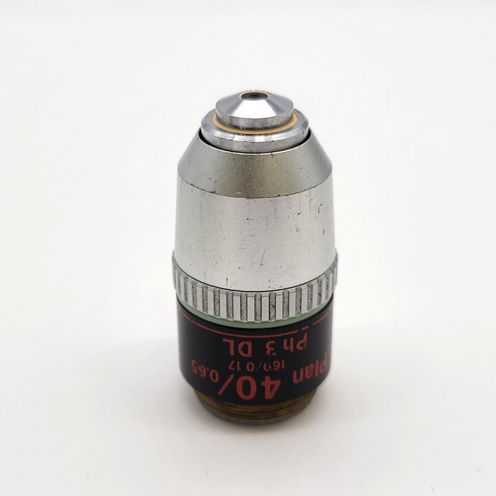 Nikon Microscope Objective E Plan 40x Ph3 DL 160/0.17 Phase Contrast