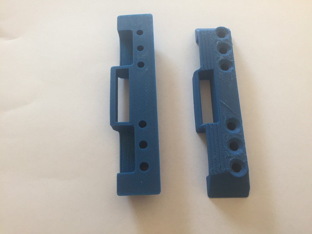 NEW 2018! Blue Sortimo Bosch L-Boxx base mounting mount bracket clip set