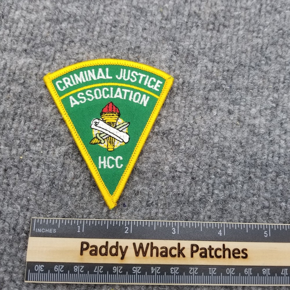 Criminal Justice Association HCC Patch