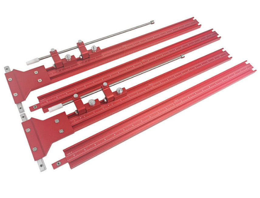 Parallel Rail Guide System Track Saw Woodworking Guide Carpentry Tool Set 0-1200