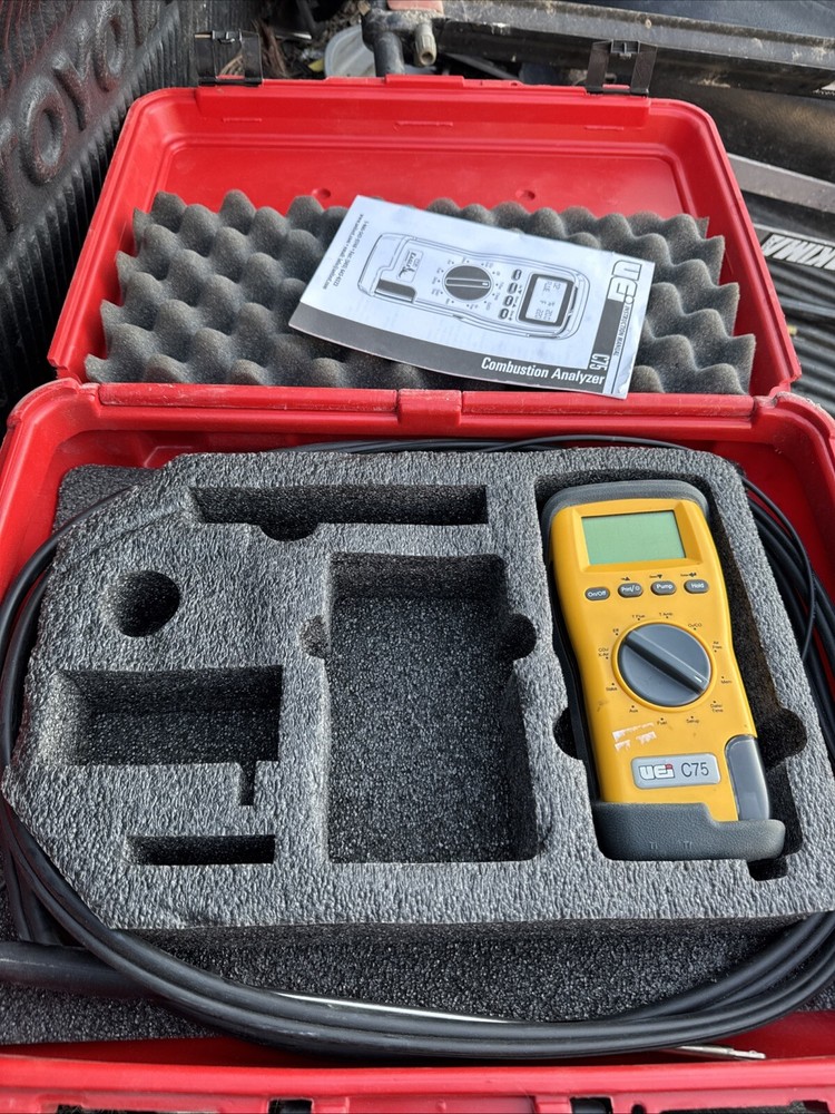 UEI C75 Combustion Analyzer - New and Unused