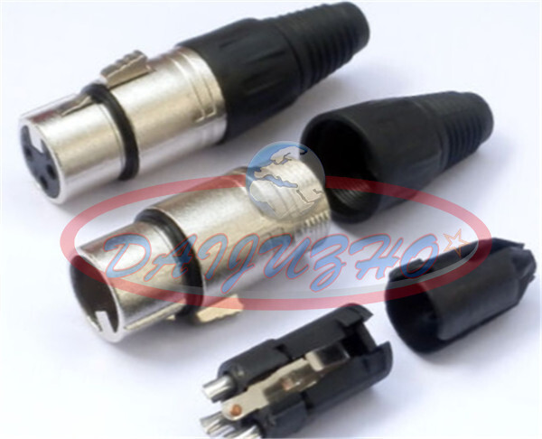 ONE MicrophPatch Plug Connector XLR Female 3-pin NEW