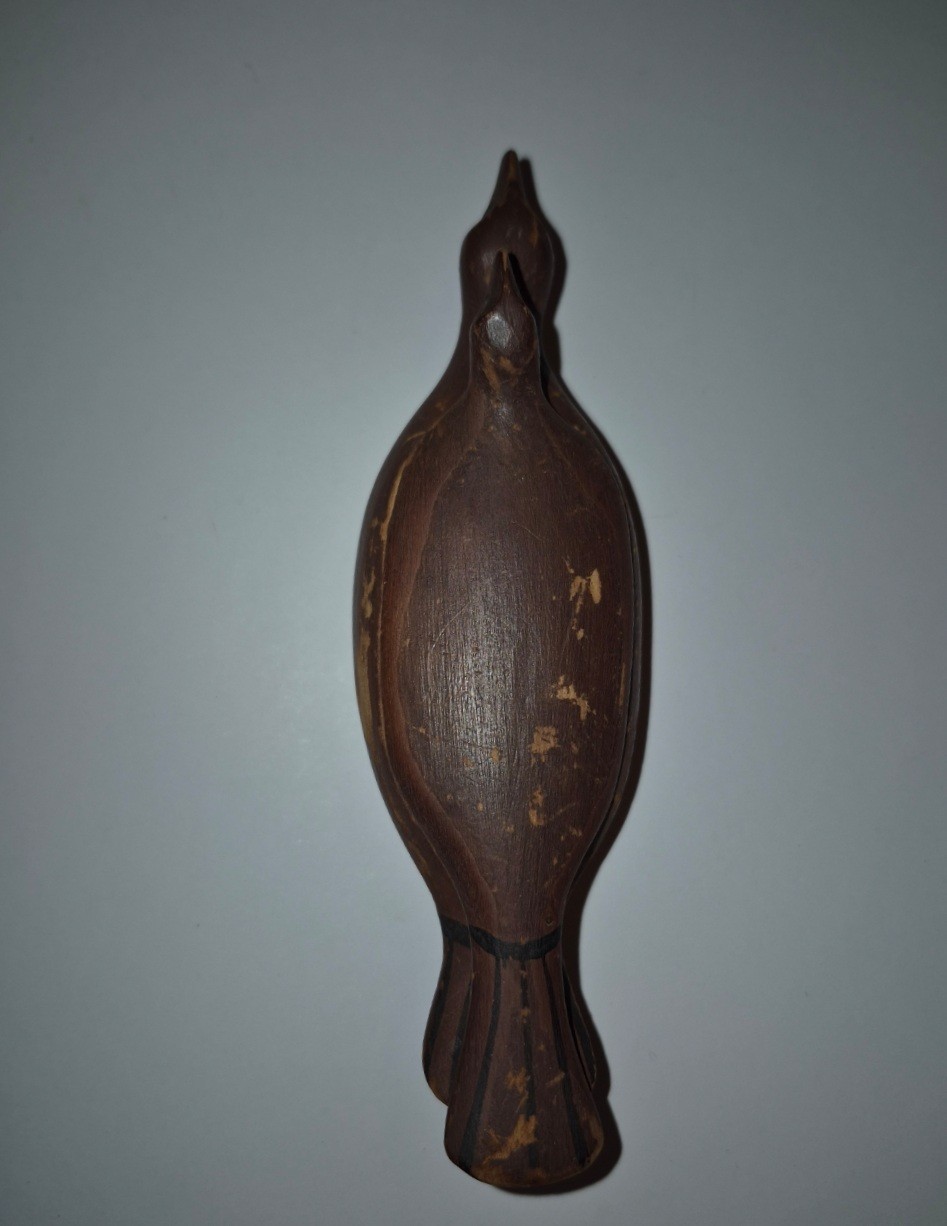 Alaska, Native Inuit, Box / Game Birds / Spear Points. 19th century.