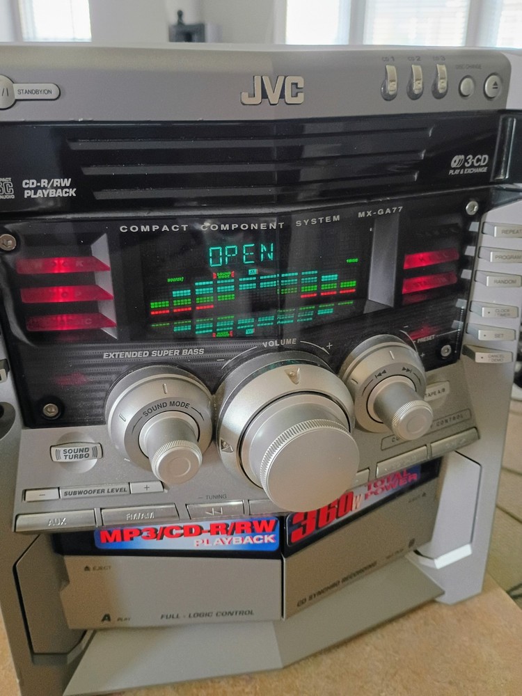 JVC MX-GA77 Compact Component System (Parts Only)