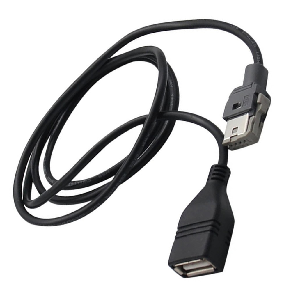 Car USB Cable Adapter 4Pin USB Cable Fit For Alpine Head Unit CD Player