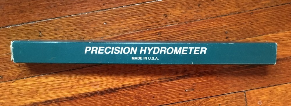 Specific Gravity  Precision Hydrometer 1.00-0.65