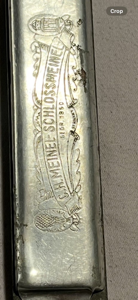 C. H. MEINEL-SCHLOSSMEINEL Harmonica From Germany