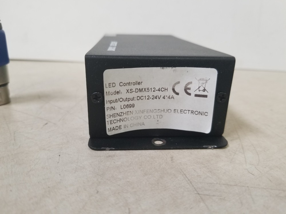 AKEPO LED DMX 4CH Digital Display Decoder DMX512