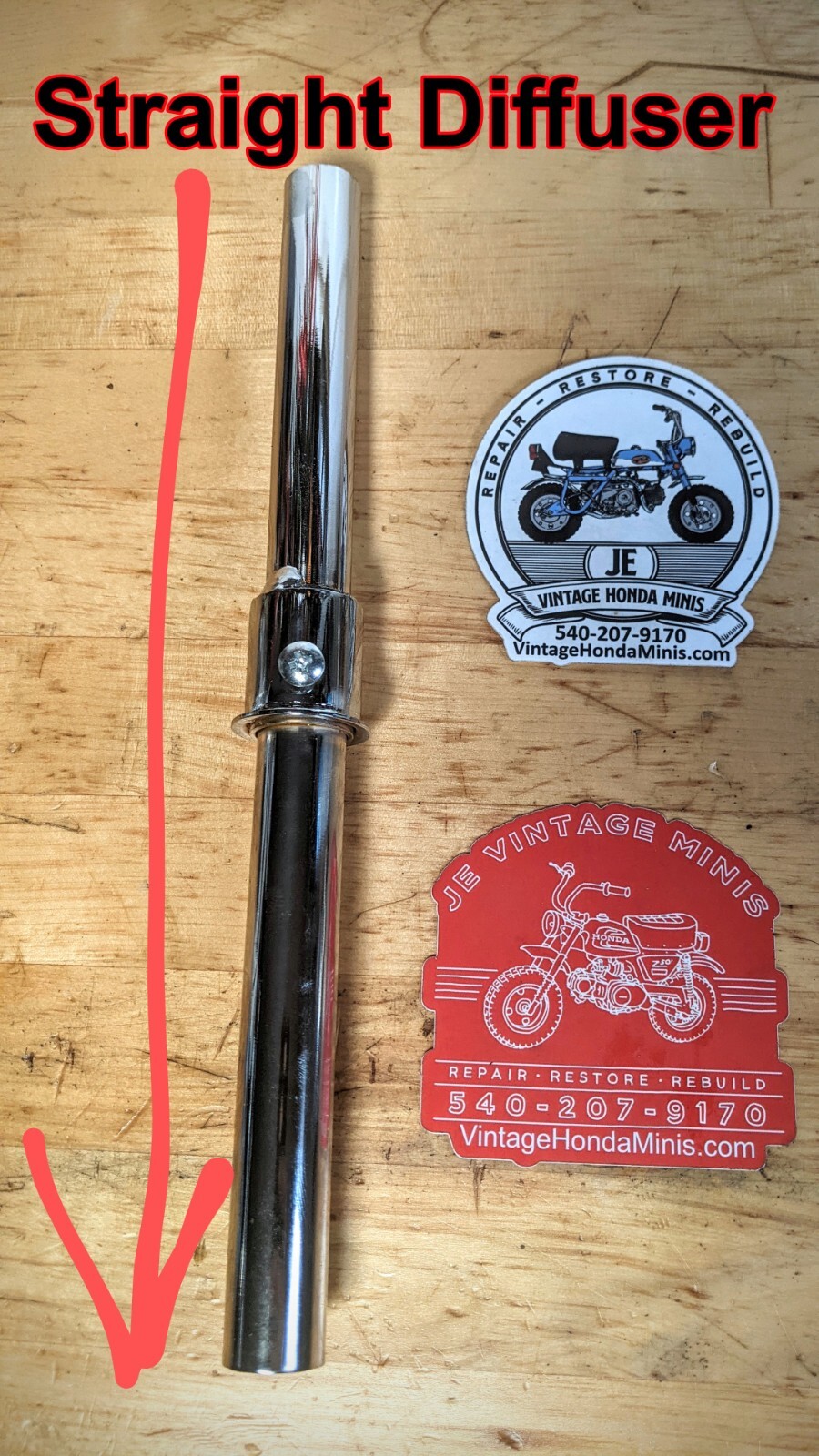 Exhaust - Vintage Style Replica Muffler & Header Kit - Honda Z50 Z50a K0 K1 K2