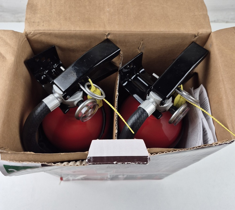 Kidde Fire Extinguishers TwinPro210, Rechargeable Fire Extinguishers, Two-Pack