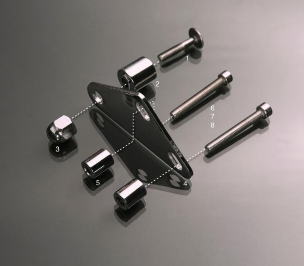 Kustom Kaddy Chrome Perch Mount