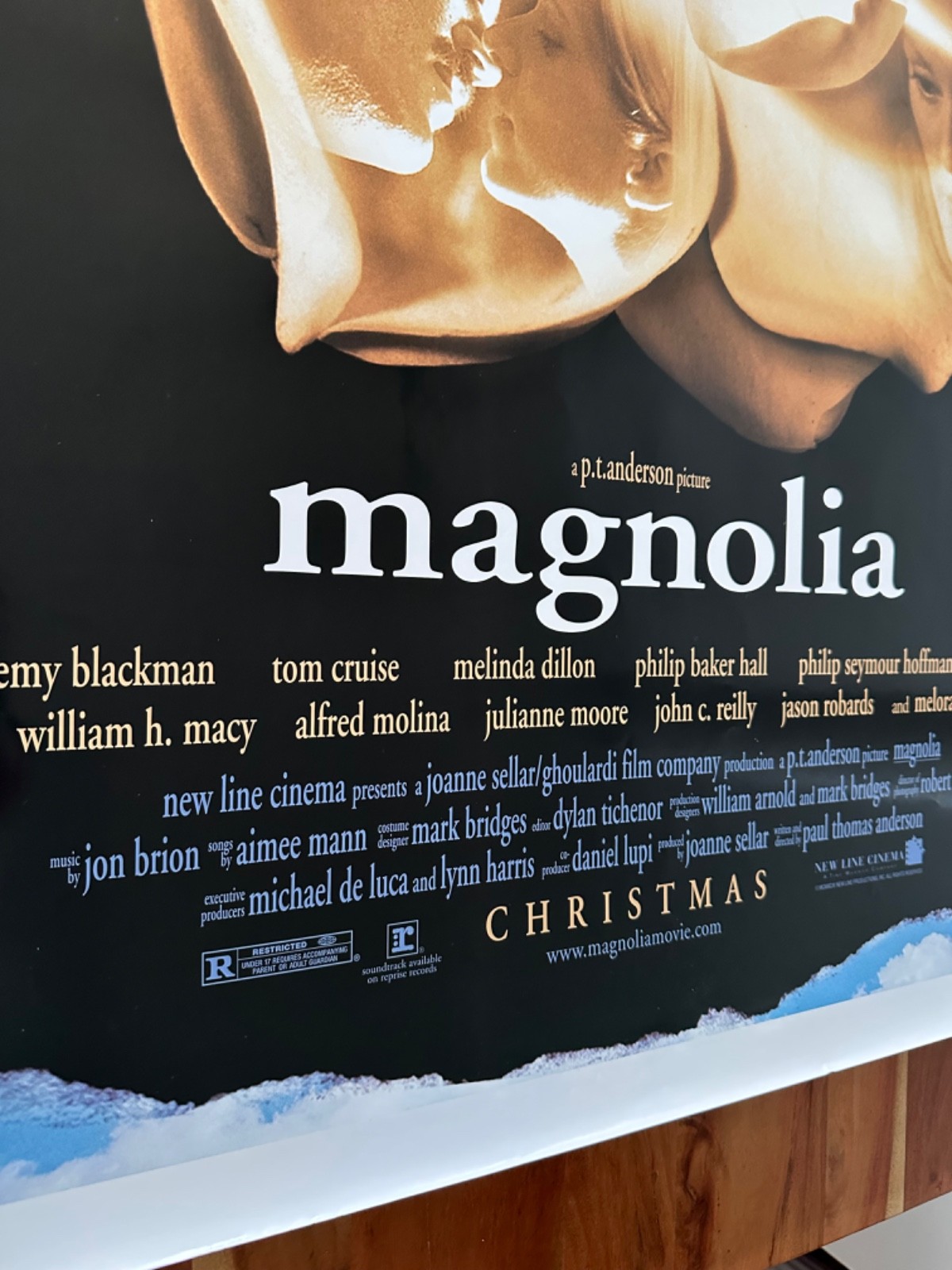 MAGNOLIA Movie Poster 27 x 40 ONE SHEET TOM CRUSIE JULIANNE MOORE