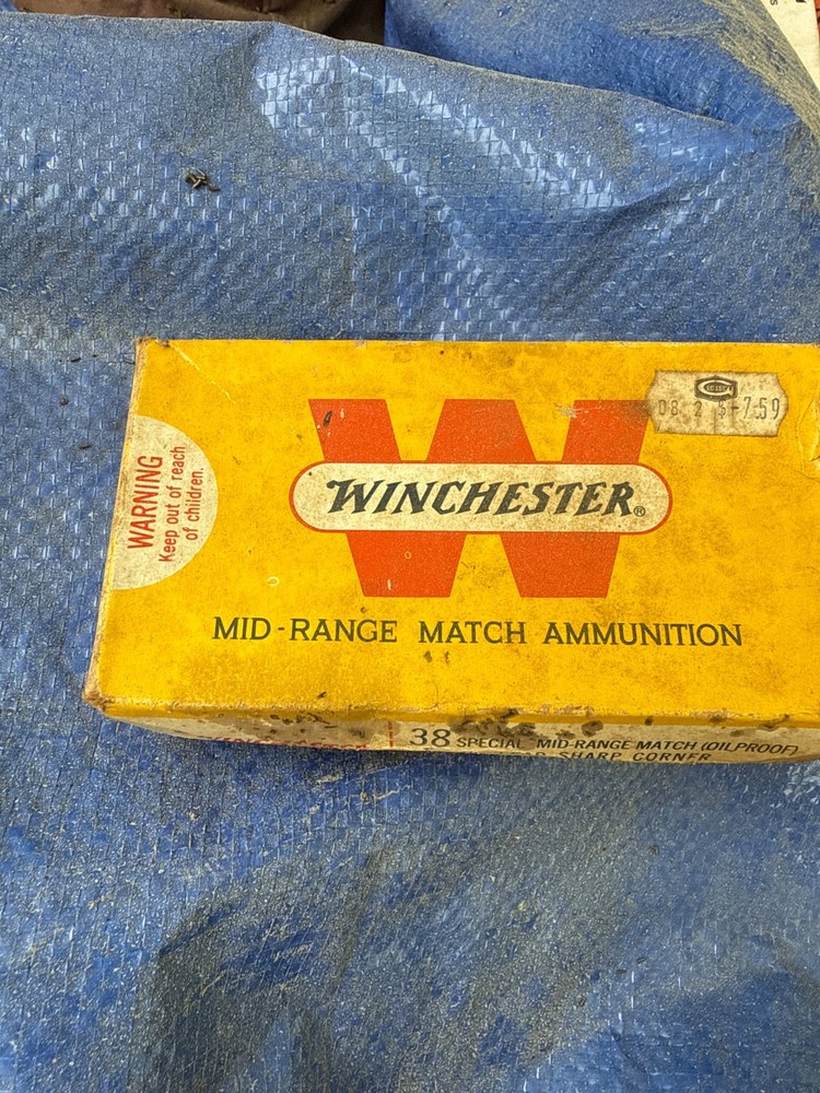 Empty VintageWinchester Mid-Range Match Ammunition Box