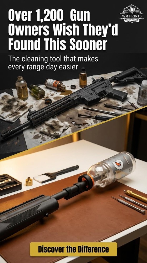 A simple Long gun patch catcher.