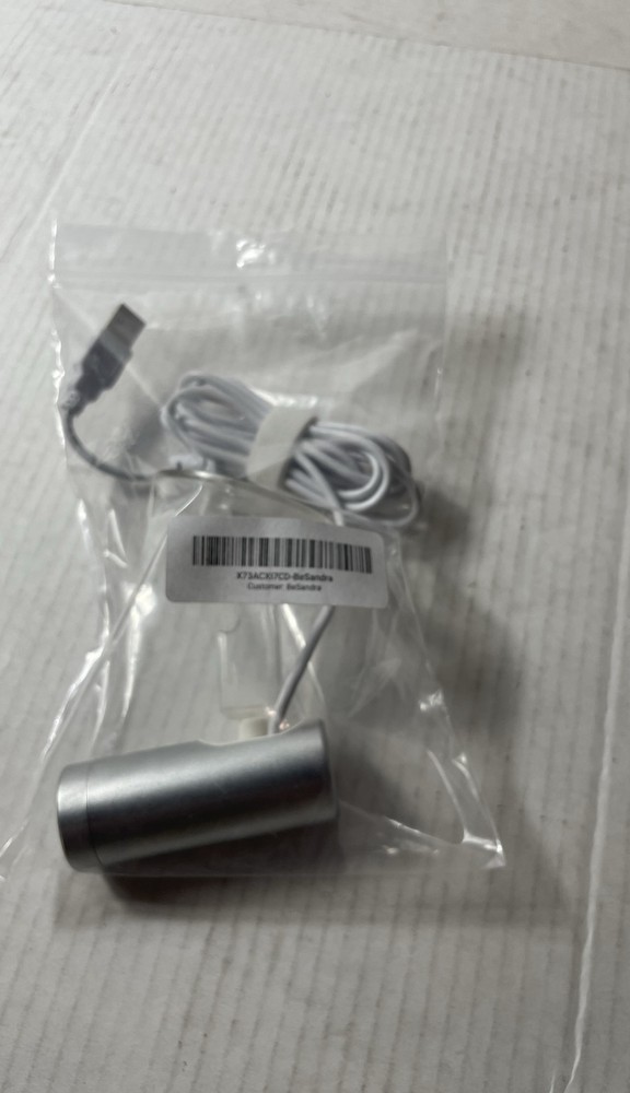 Credential Cam USB Webcam HD Conference Camera Stand White