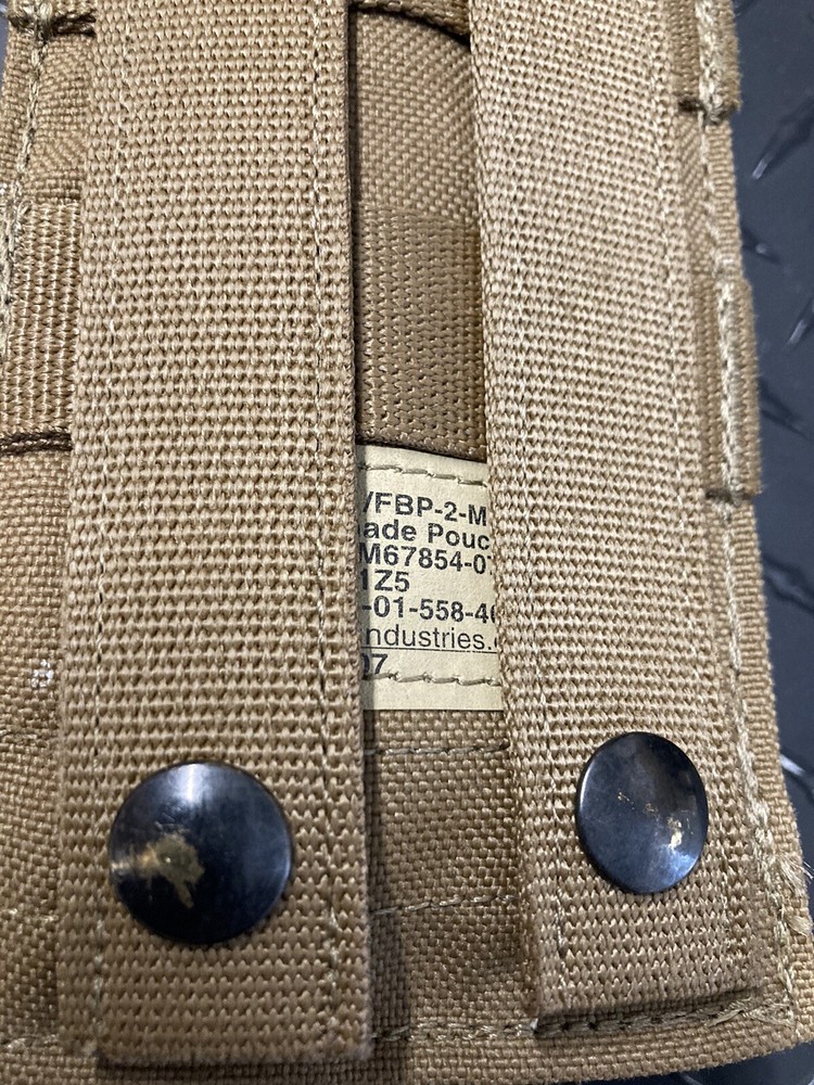 Multi-Frag pouch Coyote USMC