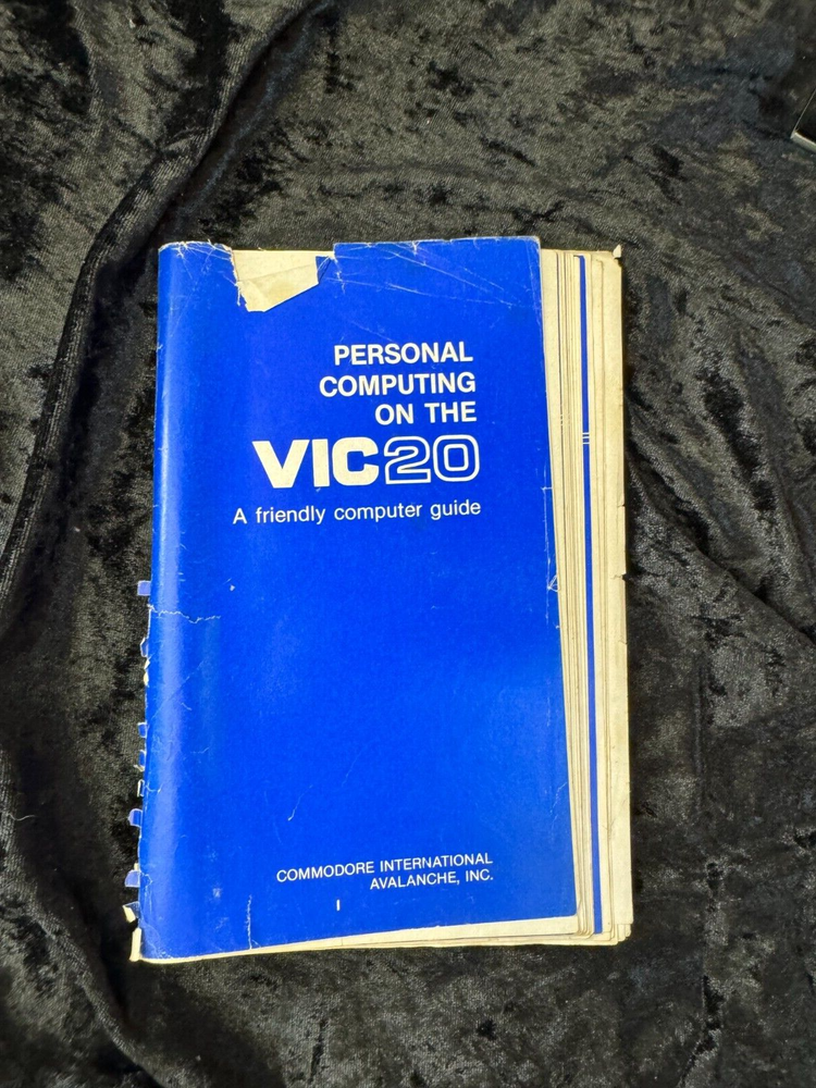 VIC 20 Personal Computing Computer Guide