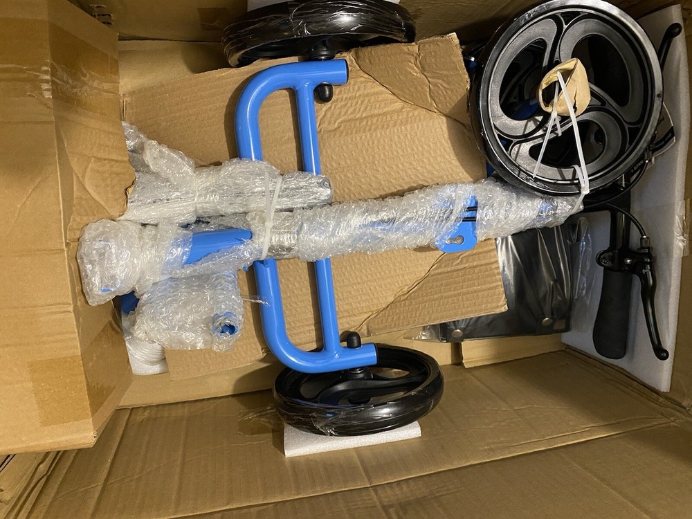 ELENKER Steerable Knee Walker With Dual Braking System