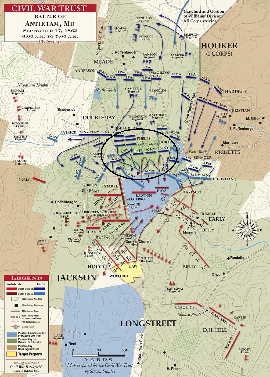 Antietam Civil War Relic Dug at Miller's Cornfield Odd Fired Hammered Bullet