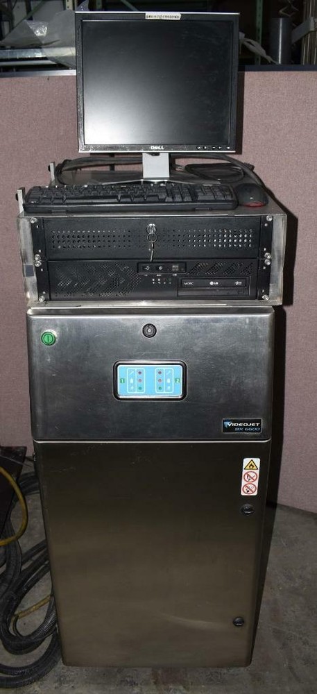 Videojet BX6600 Dual Head Printer w/ Crescendo Controller ++