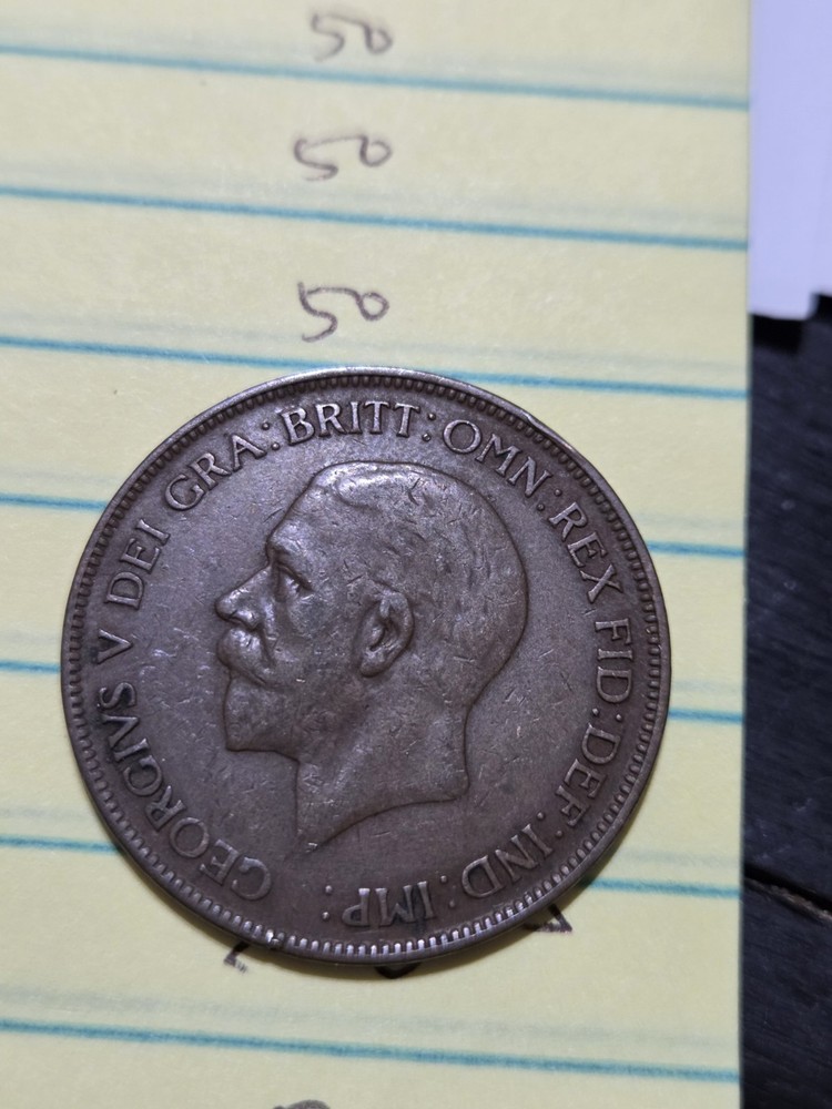 1928 Great Britain One Penny