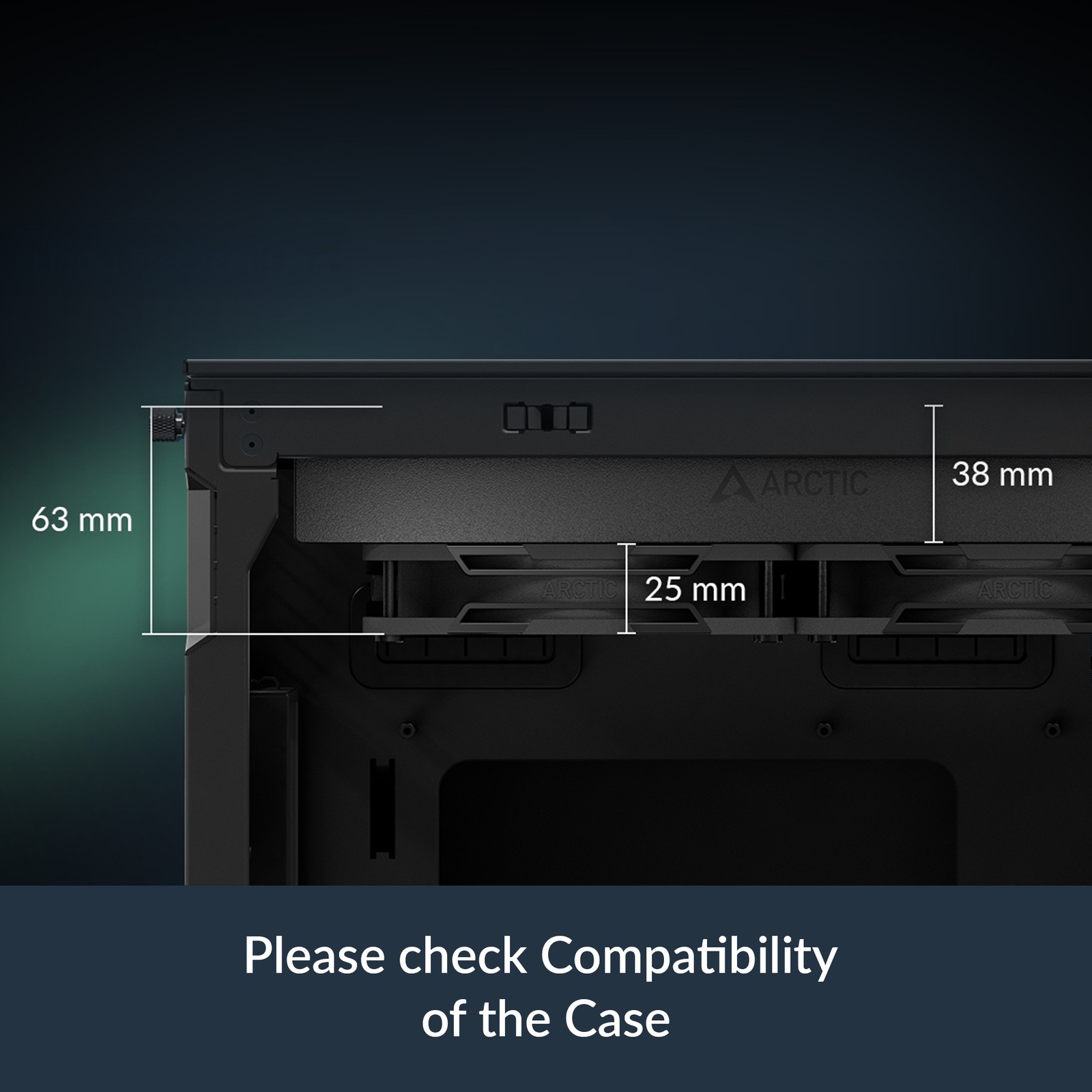 ARCTIC Liquid Freezer III Pro 360 black PC Water Cooler Cooling CPU Intel AMD