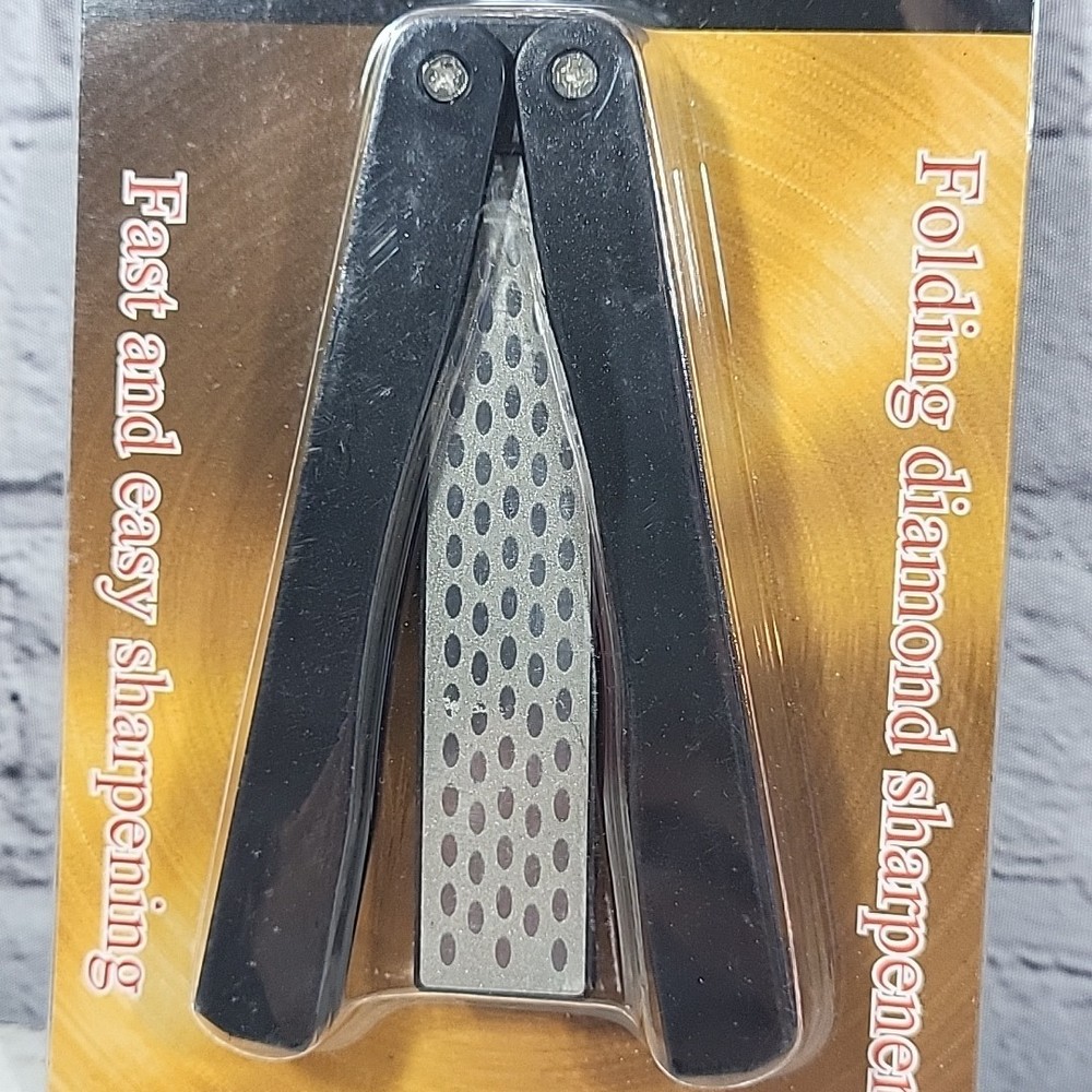 DMD Diamond Sharpener LX-1202 Folding Diamond Knife Sharpener New Sealed