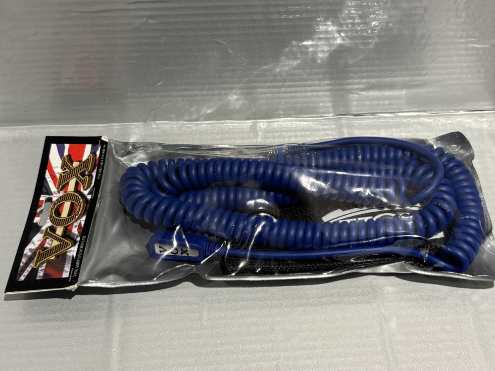 Vox VCC Vintage Coiled Cable - Blue