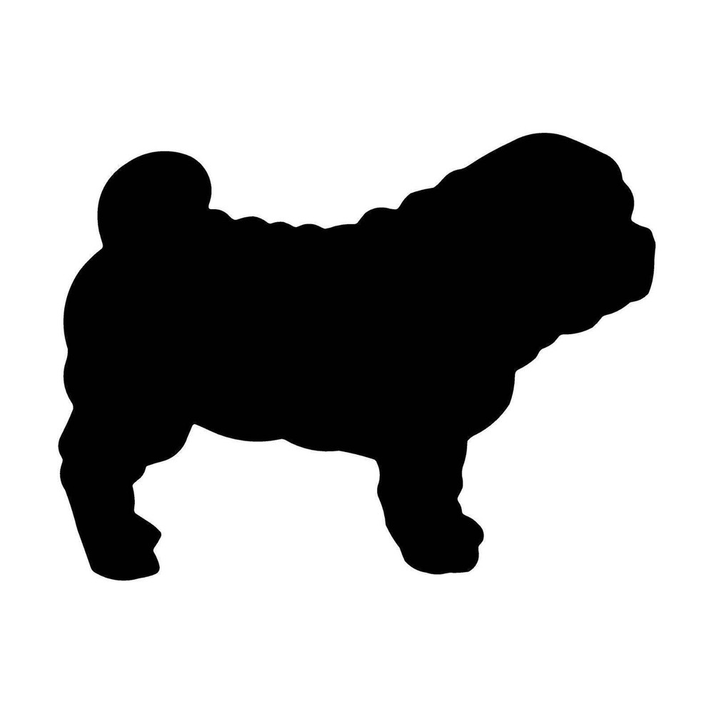 Shar-Pei Vinyl Decal