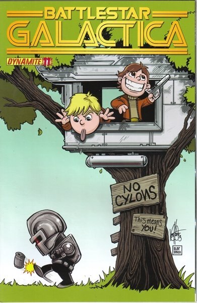 Classic Battlestar Galactica Comic Book Volume 2 #11 B, Dynamite 2014 NEW UNREAD